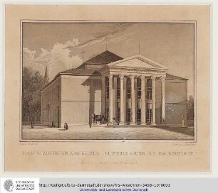 Das Grossherzogliche Hoftheater zu Darmstadt : Bildliche Darstellung