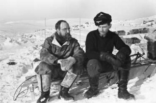 Wordie-Bucht : Dr. Wilhelm Dege und Heinrich Ehrich