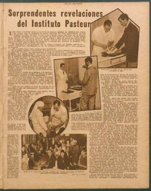 Sorprendentes revelaciones del Instituto Pasteur
