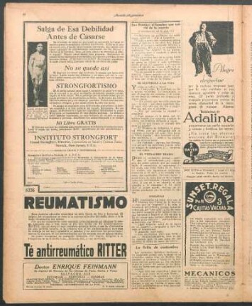 La falta de costumbre