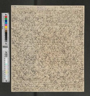 Brief an seine Eltern und Geschwister
