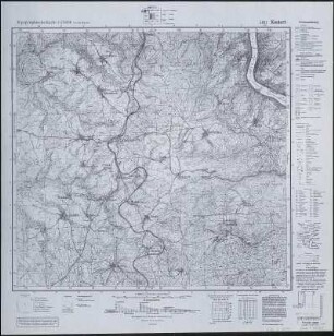 Meßtischblatt 5811 : Kestert, 1947 : Kestert. - Aufn. 1901, hrsg. 1903, bericht. 1935, letzte Na. - 1:25000. - Bad Godesberg: HVA, 1947. - 1 Kt.