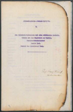 1927/28: Jahresbericht Ostern ... - 1927/28