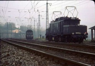 Laufach Lok 194 582 Lok 194 026 Schiebelok Lok 151 158 Güterzug