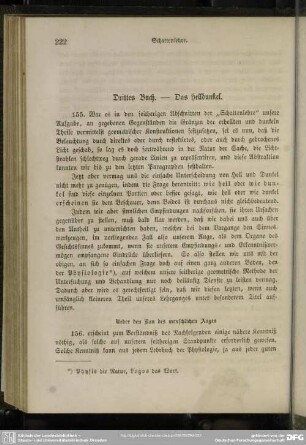 Drittes Buch. - Das Helldunkel