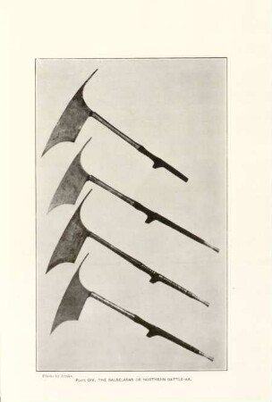 Plate CIV. The balbelasan or Northern battle-ax