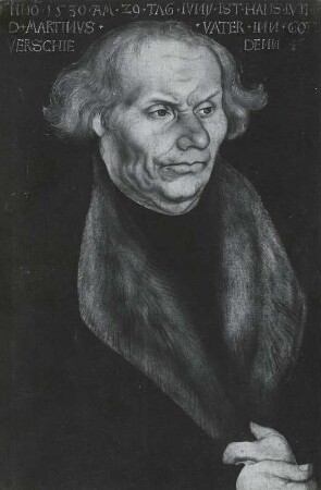 Luther, Hans. Vater von Martin Luther