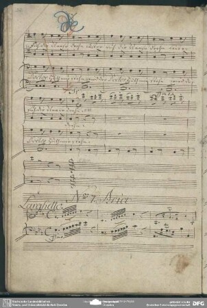 Aria: "Galenus und Hippocrates"