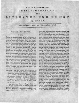 1803-11-19 : 24. Stück