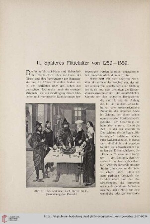 II. Späteres Mittelalter von 1250 - 1550