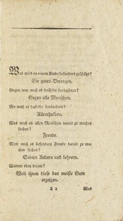 Sitten-Catechismus
