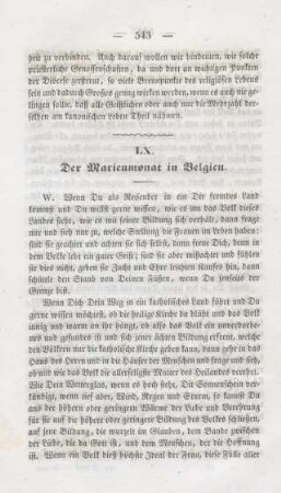 543-551 Der Marienmonat in Belgien