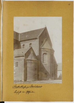Klosterkirche, Jerichow: Ansicht (aus: Skizzen- und Fotoalbum 11)