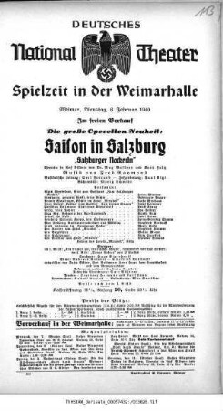 Saison in Salzburg