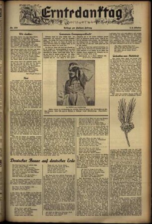 Zweite Ausgabe vom Samstag, den 05. Oktober 1935.
