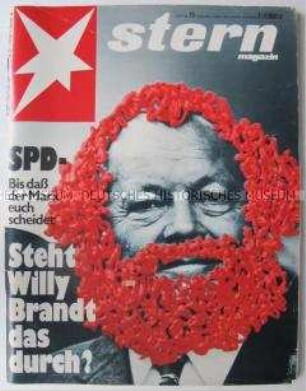 Wochenzeitschrift "stern" u.a. zur Programmdiskussion in der SPD