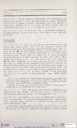 Reisen (Nr. 602 - 610)