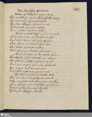 Von den bosen prelaten [u.a.]