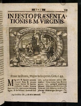 337-346, In Festo Praesentationis B. M. Virginis.
