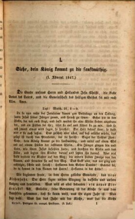 Predigten über die evangelischen Perikopen