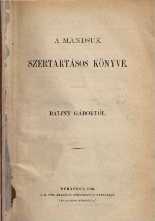 Értekezések a nyelv- és széptudományok köréből. 6. 1876/77, Szám 2