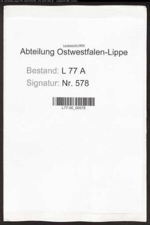 Bettelei in Lemgo