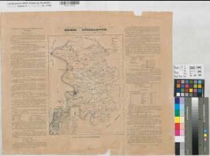 Düsseldorf (Reg.Bez.) Kreiskarten Kreis Düsseldorf mit Erläuterung um 1833 1 : 100 000 35 x 26,5 Lithographie: Severin, Düsseldorf J. H. Funcke, Buchhandlung, Krefeld Regierung Arnsberg