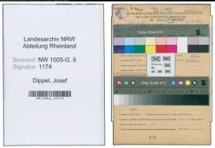 Entnazifizierung Josef Dippel , geb. 30.01.1896 (Schmied)