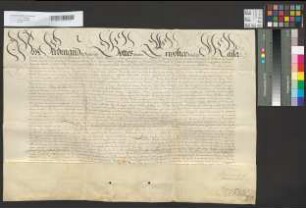 Kaiserlicher Schutzbrief für das Stift Corvey.