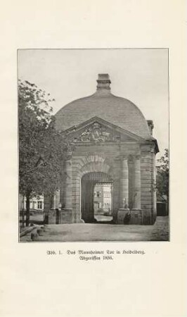 Mannheimer Tor in Heidelberg