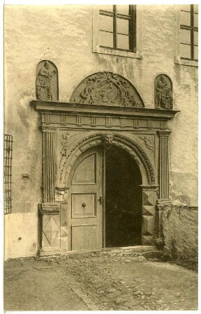 Lauenstein. Schlossportal