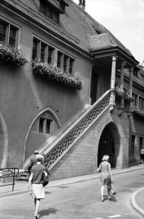 Lahr: Treppe am Alten Rathaus