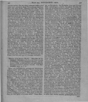 Sundelin, K.: Ideen über die Lebenskraft. Besonders in so fern aus ihrer vicaren Erscheinung in den einzelnen Theilen und Systemen einige physiologische und pathologische Phänomene erklärt werden können. Berlin: Nicolai 1817