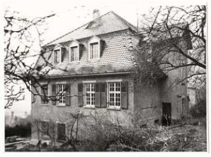 Wohnhaus Dr. R., Heidelberg: Seitenansicht Wohnhaus vor dem Umbau