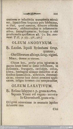 Oleum Laxativum