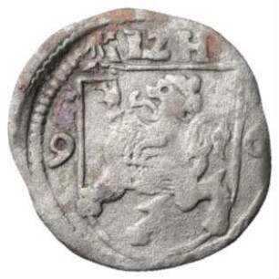 Fundmünze, 4 Heller, 1596