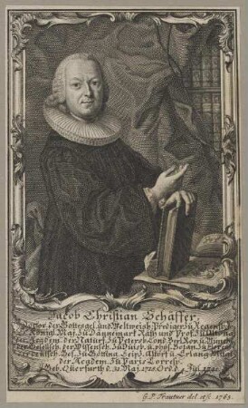 Bildnis des Jacob Christian Schäffer