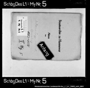 Intradenregister des Lehns St. Katharina zu Minden in Kathrinhagen, Deckbergen, Rolfshagen, Welsede