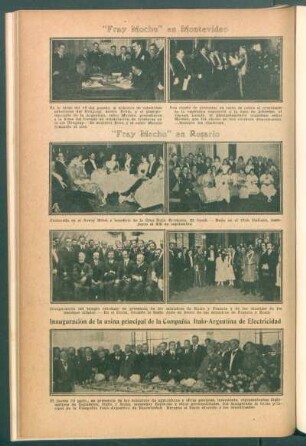 Inauguración de la usina principal de la Compañía Italo-Argentina de Electricidad