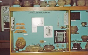 Heimatmuseum: Schaukasten Eisenzeit