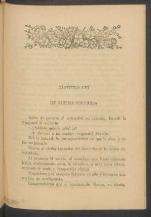 Capítulo LVI - La última sorpresa