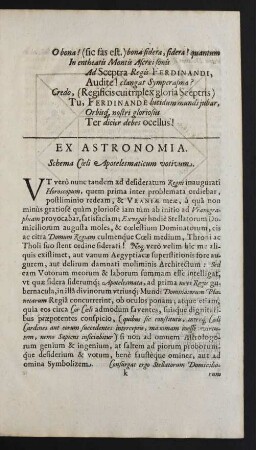 Ex Astronomia.