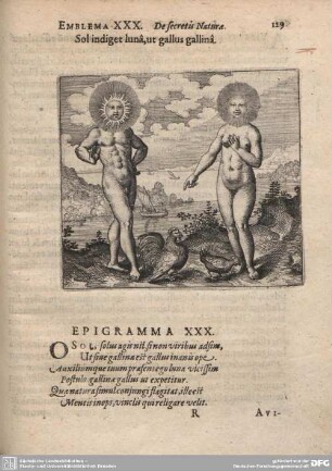 Emblema XXX. De secretis Naturae.