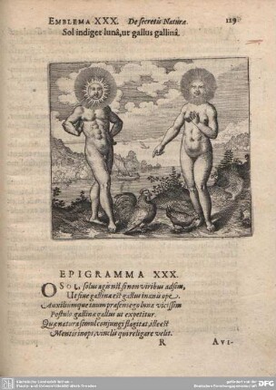 Emblema XXX. De secretis Naturae.