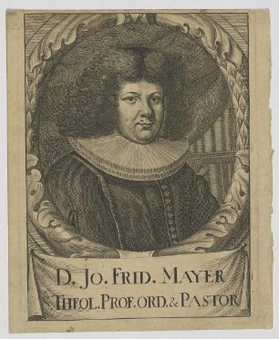 Bildnis des Jo. Frid. Mayer
