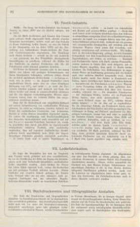 VII. Lederfabrikation.