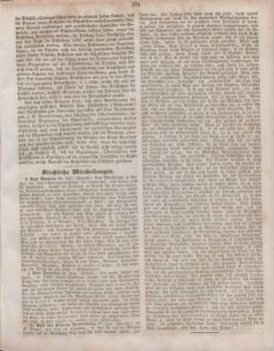 371 Kirchliche Mittheilungen