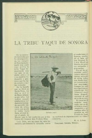 La Tribu Yaqui de Sonora