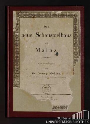 Das neue Schauspielhaus zu Mainz