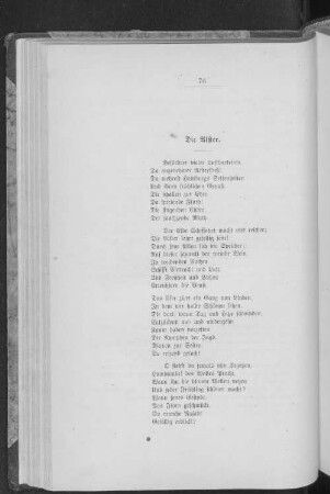 Gedicht: Die Alster.